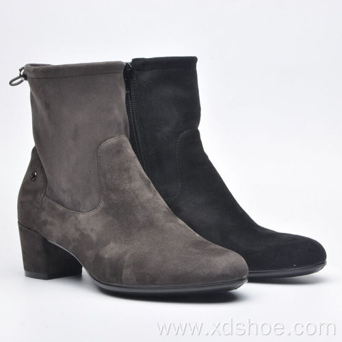 Women's 55mm height heel strechable boot